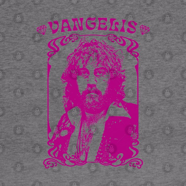 Vangelis  \\ Retro Synth Fan Design by DankFutura